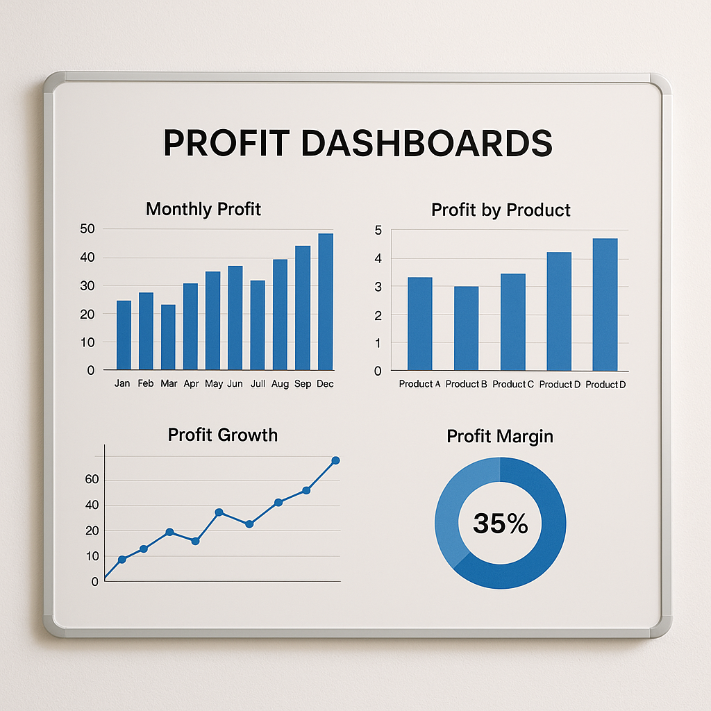 Agency founder analysing pricing and profit Agency founder analysing pricing and profit